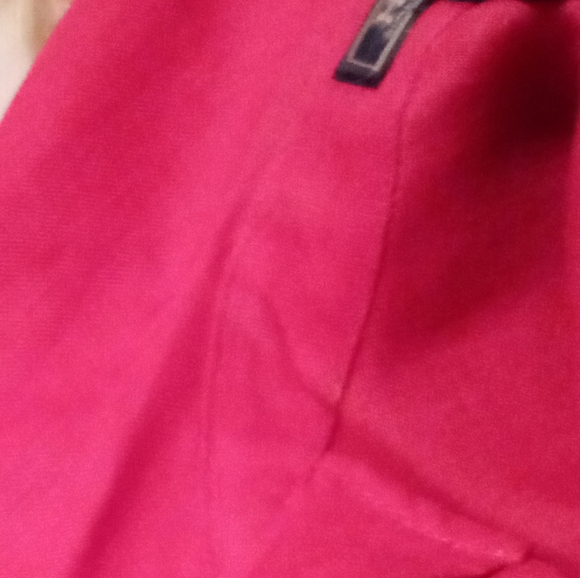 Like New Vintage Y2K Harold's Sleeveless Linen Top, Vibrant Red, Size 4 - Picture 7 of 8